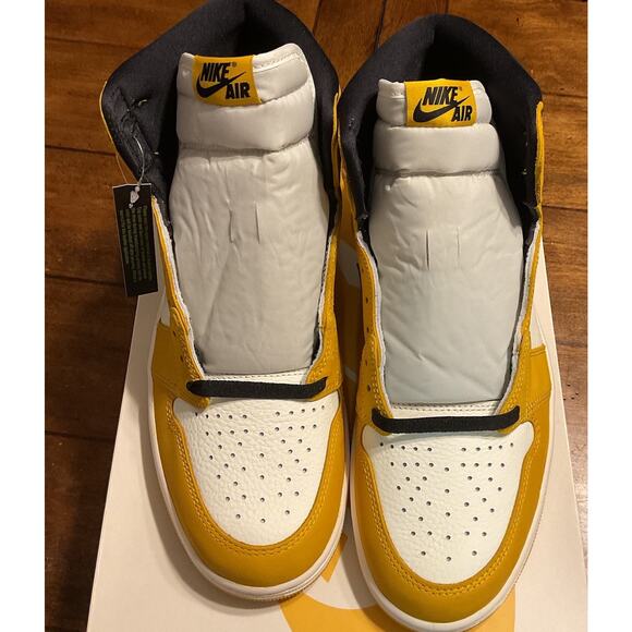 Nike Air Jordan 1 Retro OG High Yellow Ochre Black Sail Size 11 New In Box main image 9